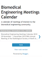 Mobile Screenshot of meetingscalendar.blogspot.com