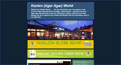 Desktop Screenshot of kanten-world.blogspot.com