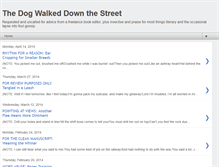 Tablet Screenshot of dogwalkeddownthestreet.blogspot.com