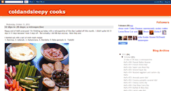 Desktop Screenshot of coldandsleepycooks.blogspot.com