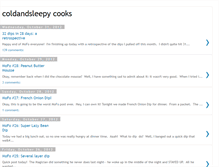 Tablet Screenshot of coldandsleepycooks.blogspot.com