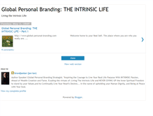 Tablet Screenshot of global-personal-branding-intrinsic.blogspot.com
