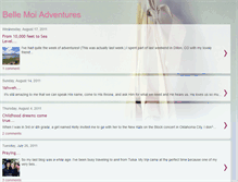 Tablet Screenshot of bellemoiadventures.blogspot.com