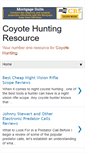 Mobile Screenshot of coyotehuntingresource.blogspot.com