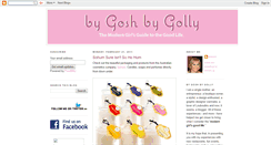 Desktop Screenshot of bygoshbygolly.blogspot.com
