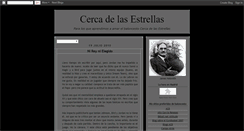 Desktop Screenshot of cercadelasestrellas.blogspot.com