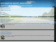 Tablet Screenshot of kecamatan-magelang-utara.blogspot.com