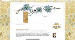 Desktop Screenshot of onmycraftroomwall.blogspot.com