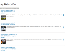 Tablet Screenshot of mygallerycar.blogspot.com