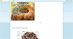 Desktop Screenshot of monkeybreadrecipe.blogspot.com