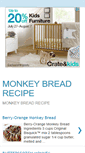 Mobile Screenshot of monkeybreadrecipe.blogspot.com