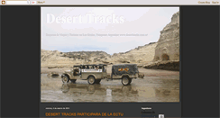 Desktop Screenshot of deserttracksarg.blogspot.com