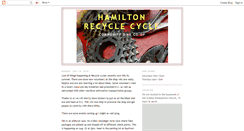 Desktop Screenshot of hamiltonrecyclecycle.blogspot.com