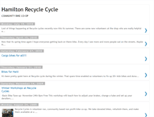 Tablet Screenshot of hamiltonrecyclecycle.blogspot.com