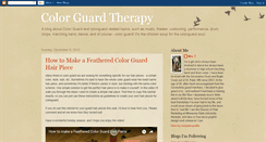 Desktop Screenshot of colorguardtherapy.blogspot.com