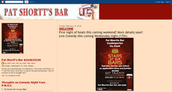 Desktop Screenshot of patshorttsbar.blogspot.com