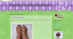 Desktop Screenshot of cupcakescraftyadventures.blogspot.com