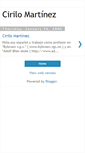 Mobile Screenshot of cirilomartinez.blogspot.com