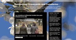 Desktop Screenshot of castonguaygraveyardsandcemetaries.blogspot.com