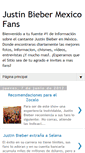 Mobile Screenshot of justindrewbiebermexicofans.blogspot.com