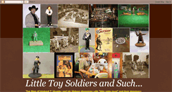 Desktop Screenshot of littletoysoldiersandsuch.blogspot.com