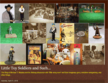 Tablet Screenshot of littletoysoldiersandsuch.blogspot.com