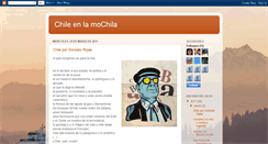 Desktop Screenshot of chilenlamochila.blogspot.com