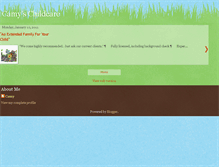 Tablet Screenshot of camyschildcare.blogspot.com