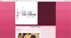 Desktop Screenshot of bebloom.blogspot.com