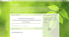 Desktop Screenshot of leretourdeschamans.blogspot.com
