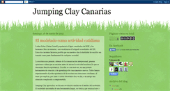 Desktop Screenshot of jumpingclaycanarias.blogspot.com