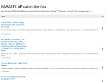 Tablet Screenshot of namasteap.blogspot.com