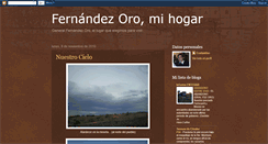 Desktop Screenshot of fernandezoromihogar.blogspot.com