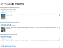 Tablet Screenshot of cielosargentinos.blogspot.com