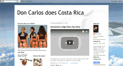 Desktop Screenshot of costaricadoncarlos.blogspot.com