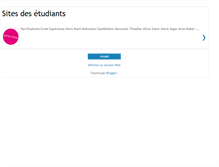 Tablet Screenshot of desetudiants.blogspot.com