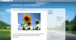 Desktop Screenshot of letrasnoliquidificador.blogspot.com