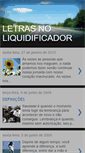 Mobile Screenshot of letrasnoliquidificador.blogspot.com