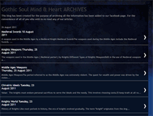 Tablet Screenshot of gothicsoulmindheart.blogspot.com