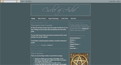 Desktop Screenshot of circleofashe.blogspot.com