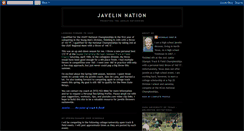 Desktop Screenshot of javelinnation.blogspot.com