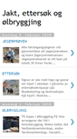 Mobile Screenshot of jegerogjakt.blogspot.com