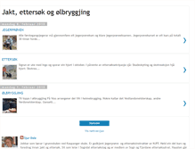 Tablet Screenshot of jegerogjakt.blogspot.com