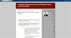 Desktop Screenshot of infecoeshospitalares.blogspot.com