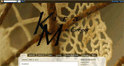 Desktop Screenshot of kiramacgregor.blogspot.com