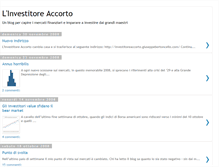 Tablet Screenshot of investitoreaccorto.blogspot.com