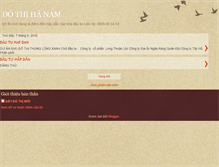Tablet Screenshot of dothihanam.blogspot.com