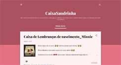 Desktop Screenshot of caixasdasandrinha.blogspot.com
