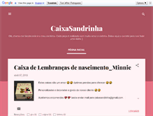 Tablet Screenshot of caixasdasandrinha.blogspot.com