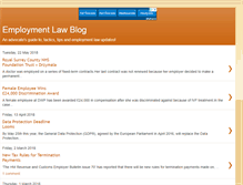 Tablet Screenshot of employmentlawuk.blogspot.com